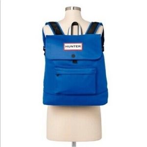 Preppy HUNTER backpack — bright blue
